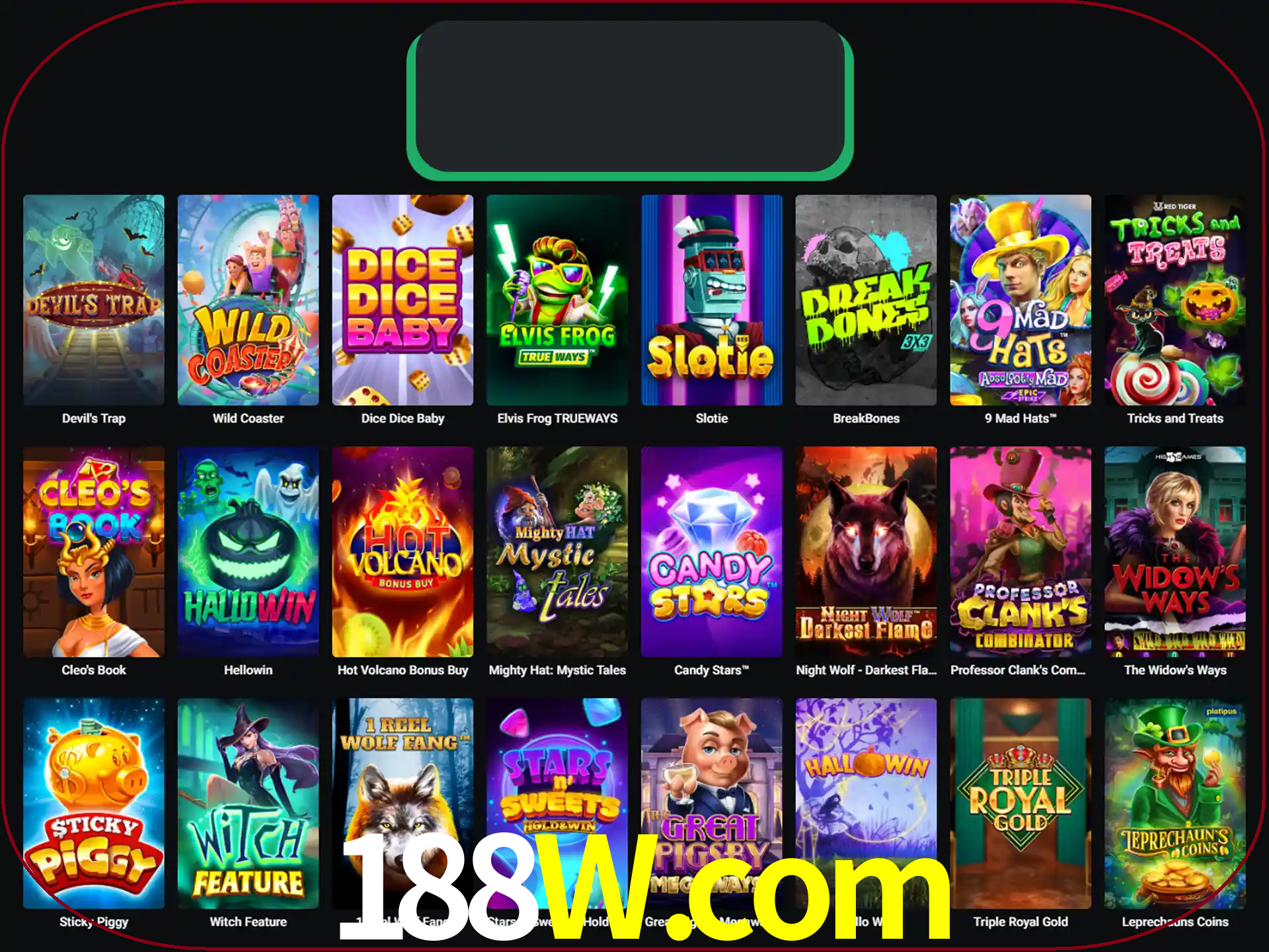 Procure por seus amados jogos de slot.